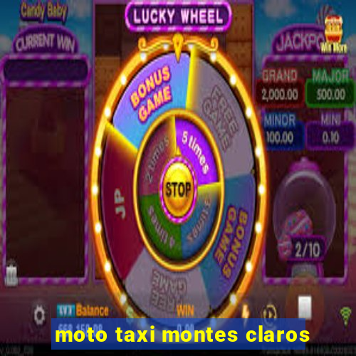 moto taxi montes claros